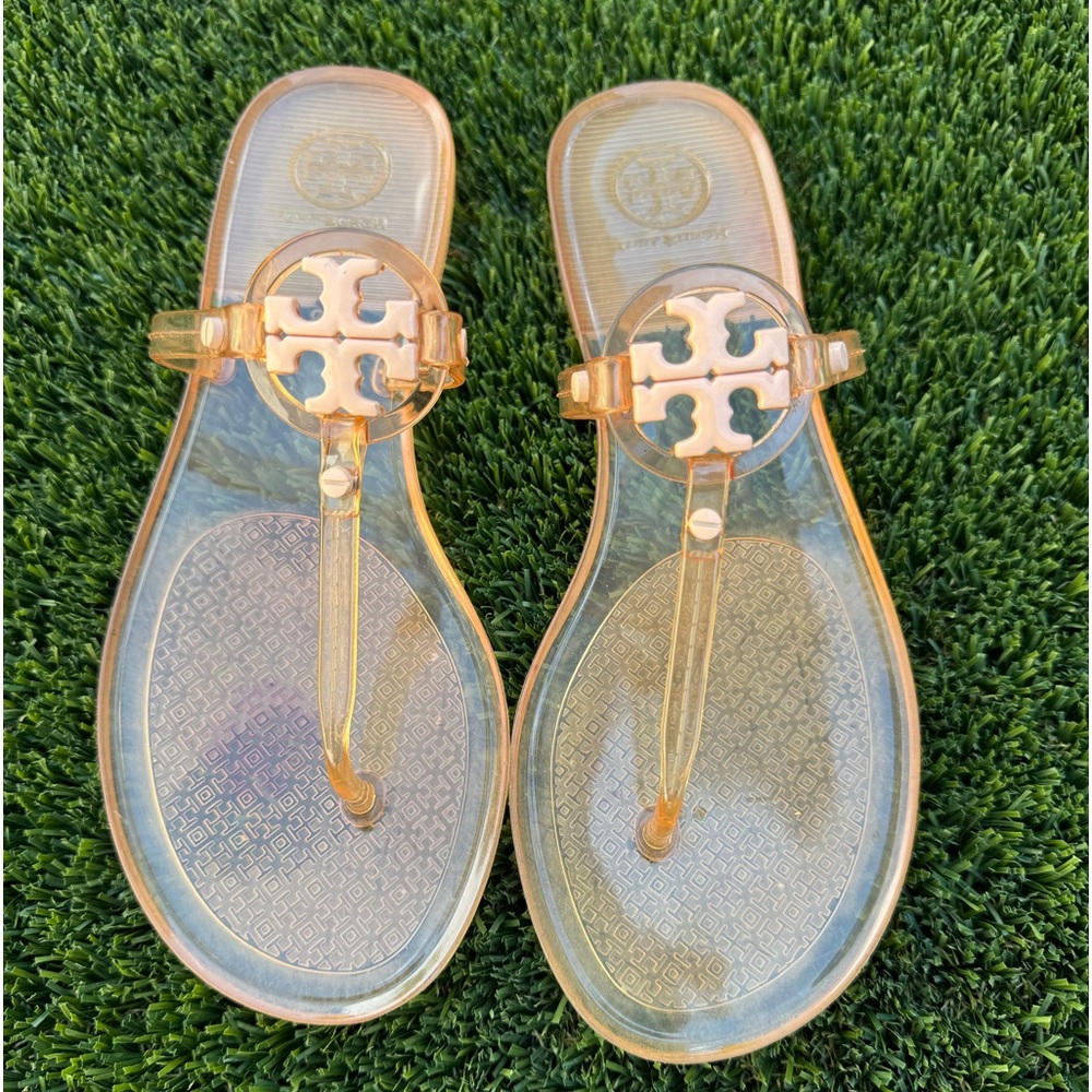 Tory Burch mini miller jelly slides
